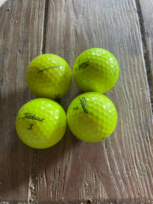 ( Ny ) Titleist Prov1 Gul